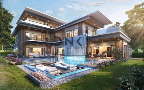 7 Bedroom Villa for Sale in Damac Lagoons, Dubai - Italian Style w/ Private Pool & Elevator