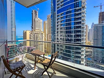 1 Bedroom Flat for Rent in Dubai Marina, Dubai - Furnished | Vacant 19th May | Central Location