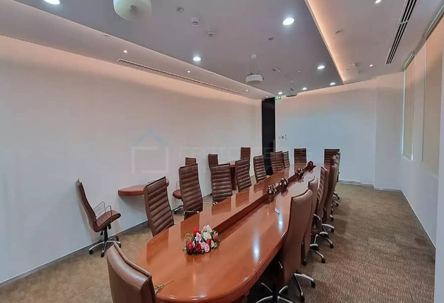 Spacious Fitted Office with Burj Khalifa view