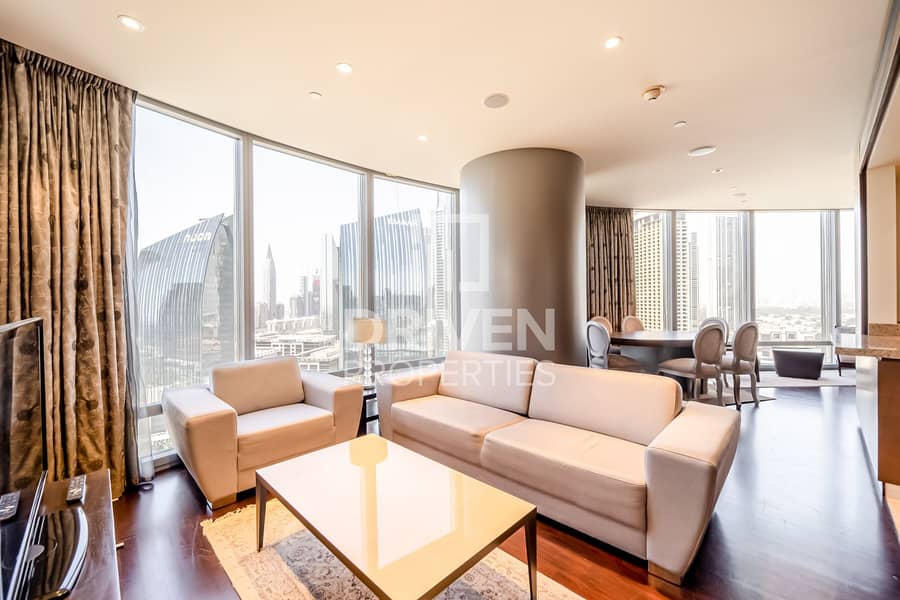 شقة في برج خليفة وسط مدينة دبي 2 غرف 230000 درهم - 5946236