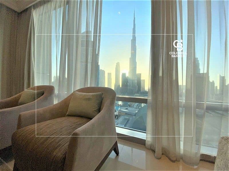 ALL BILLS INCLUDED|READY TO MOVE|ICONIC BURJ VIEW|