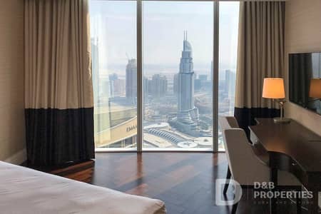4 Bedroom Penthouse for Sale in Downtown Dubai, Dubai - Furnished | Burj Khalifa View | High Floor