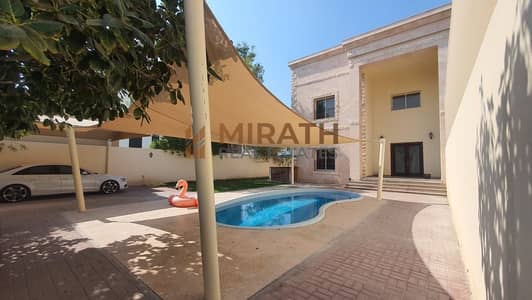 5 Bedroom Villa for Rent in Al Barsha, Dubai - NICE 5BR SEMI INDP WITH PRIVATEPOOL AND GARDEN
