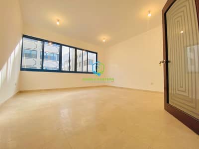 2 Bedroom Flat for Rent in Al Mushrif, Abu Dhabi - SUPER NICE 2BHK + 2BATH + WARDROBES FOR 55K IN DELMA STREET - CHILLER FREE