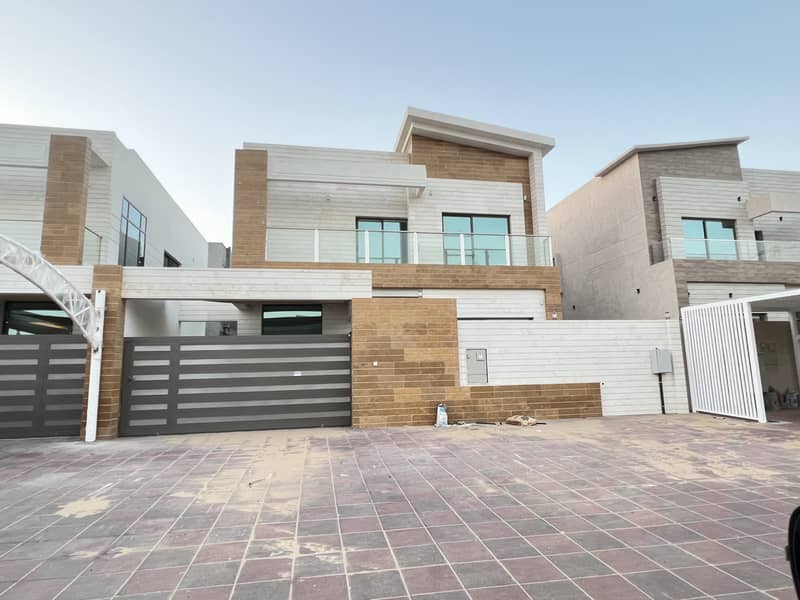 EUROPEAN STYLE BRAND NEW VILLA 5 BEDROOM WITH HALL IN AL YASMEEN FOR RENT 80,000/- AED YEARLY