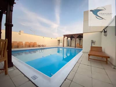 فلیٹ 2 غرفة نوم للايجار في آل نهيان، أبوظبي - شقة في المعمورة آل نهيان 2 غرف 60000 درهم - 5950101