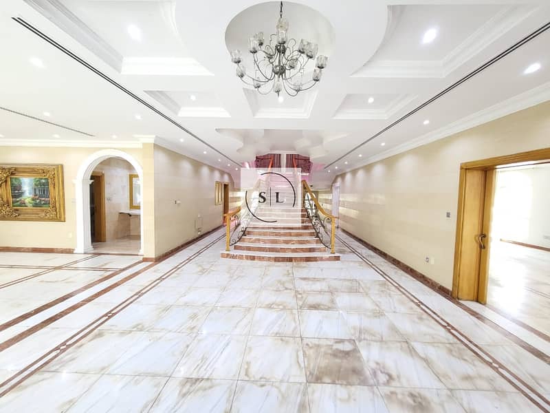 Luxury villa , 5 bedrooms plus service block in  Al barsha .  for sale 7,800,000 AED