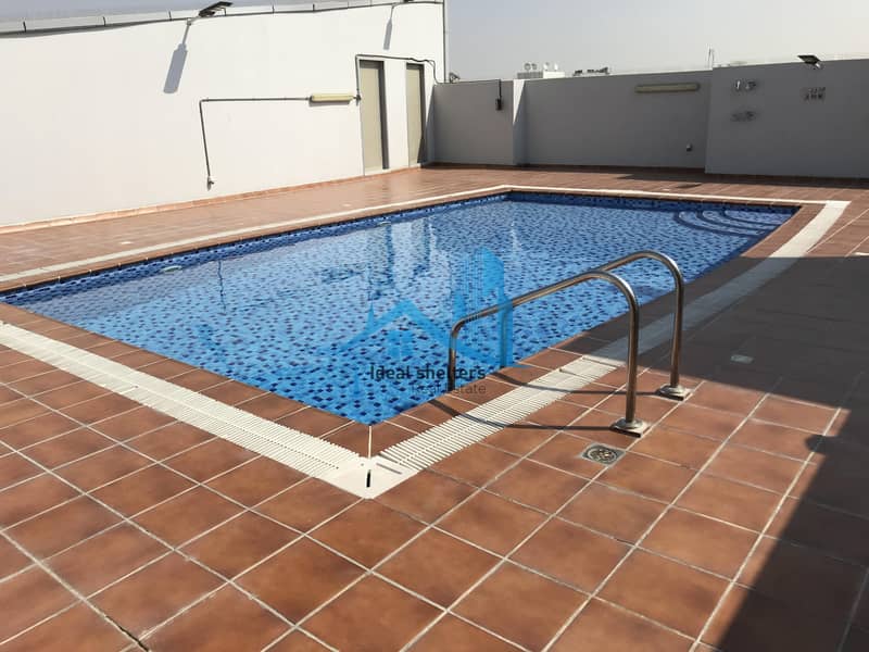 1BHK COMPACT APARTMENT WITH GYM POOL AND SAUNA NICE PLACE IN AL WARQA1 30K