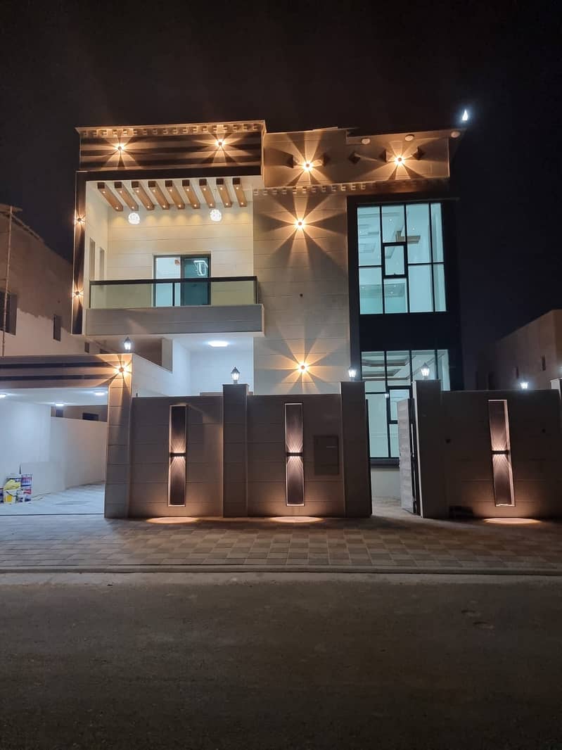 Villa for rent, the first residents of two floors, opposite Mohammed bin Zayed Street.