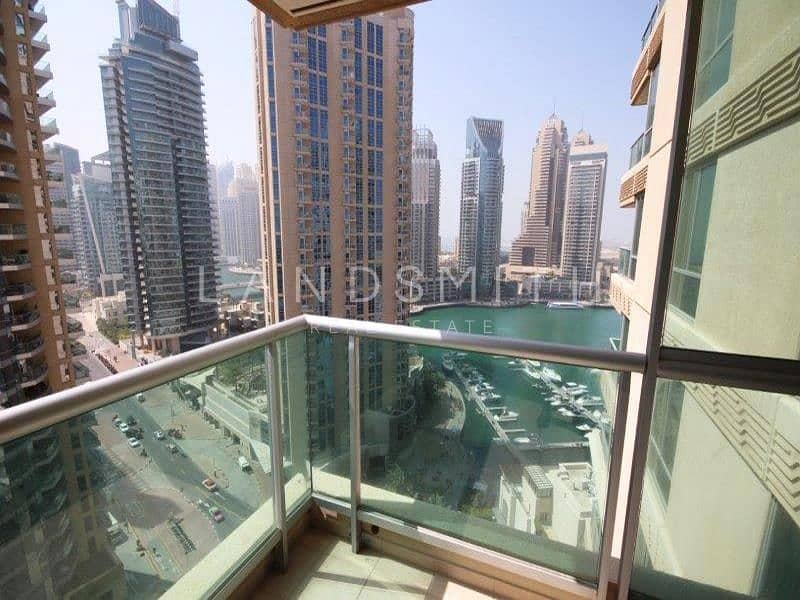 位于迪拜码头，迪拜滨海大厦（怡玛6号大厦），阿尔亚斯大厦 3 卧室的公寓 196000 AED - 5927509