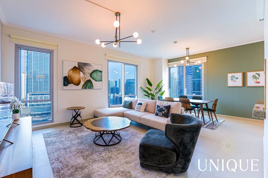 Newly Furnished | Marina View | High Floor