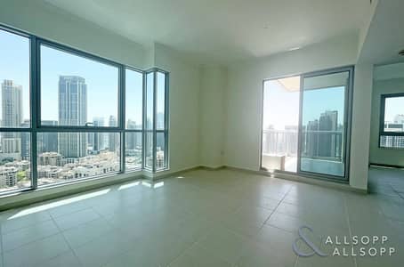 3 Bedroom Apartment for Rent in Downtown Dubai, Dubai - 3 Bedroom + Maids | Vacant | Unfurnished