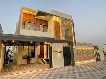 5 Bedroom Villa for Sale in Al Mowaihat, Ajman - For owners of elegance and high taste -  own one of the most luxurious villas in the Emirate of Ajman in the most prestigious places