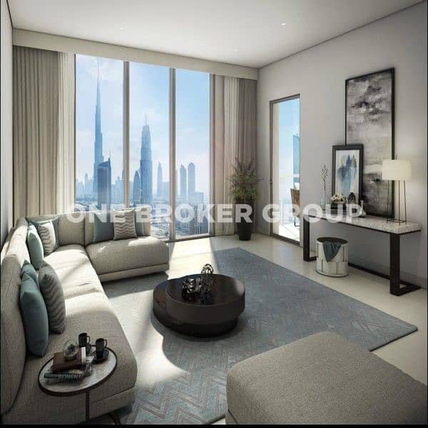 3 bed  High Floor | Burj View | Payment plan