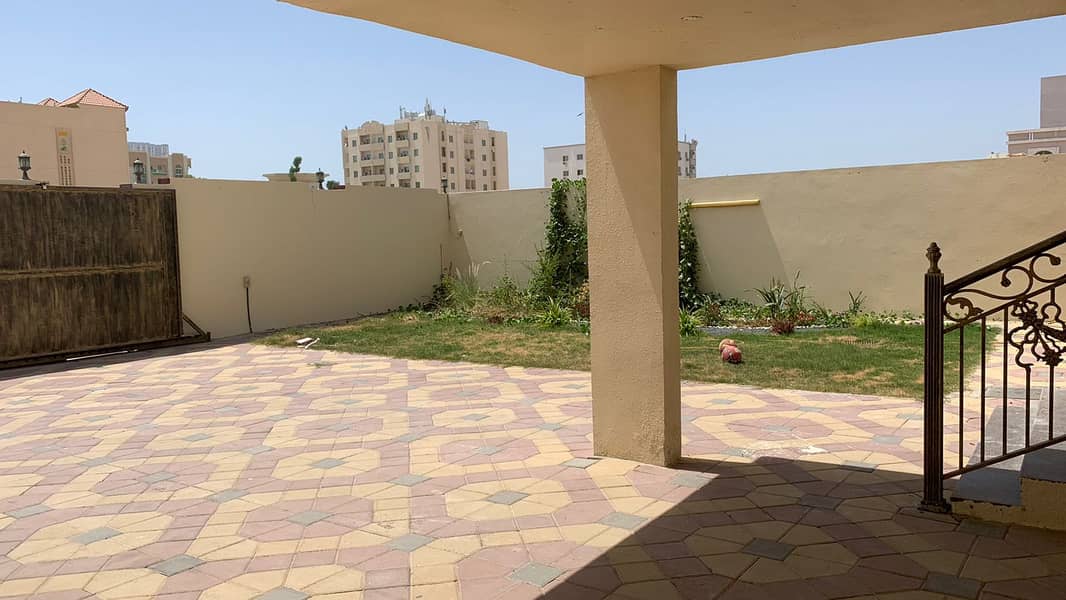 5 BEDROOMS HALL MAJLIS 50000 SQFT FOR RENT  VILLA AJMAN RAWDA 1