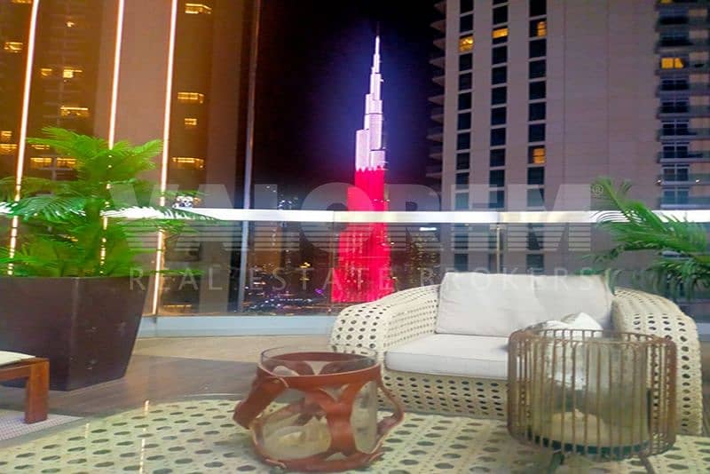 Stunning Penthouse | Fully Furnished | Burj View |
