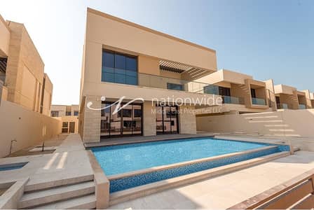 5 Bedroom Villa for Rent in Saadiyat Island, Abu Dhabi - A Type 6 Villa | Luxury Home with Beach Access