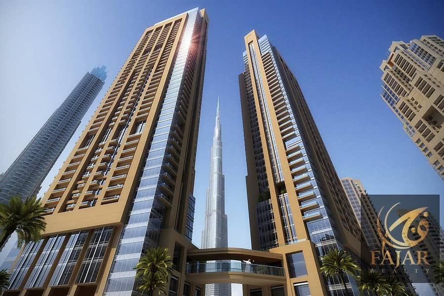 位于迪拜市中心，歌剧院区，第一幕塔楼｜第二幕塔楼，第一幕塔楼 1 卧室的公寓 1745000 AED - 5861857