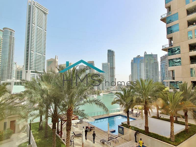 位于迪拜码头，阿尔萨哈布大厦，阿尔萨哈布大厦2号 1 卧室的公寓 85000 AED - 5903340