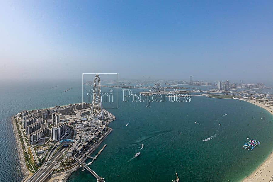 S2E | Serviced | Full Sea/Ain Dubai View