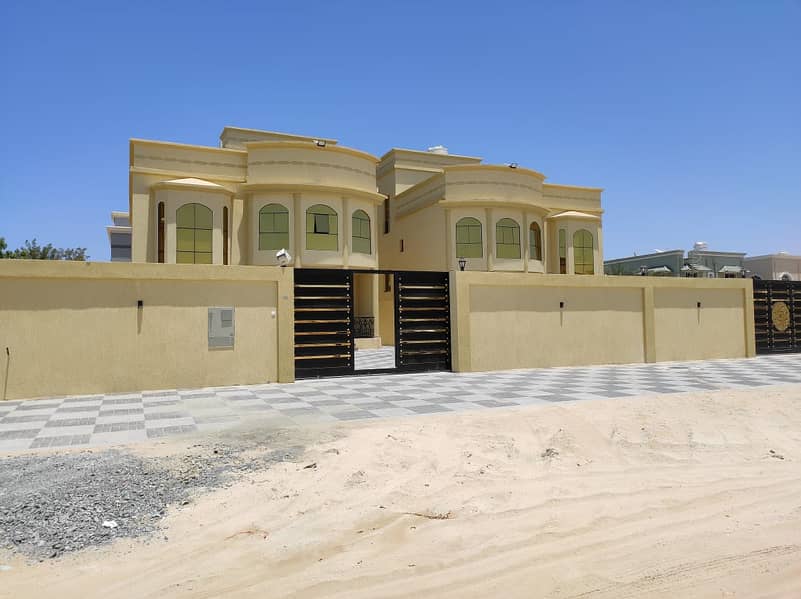 Own a villa in Ajman, Al Rawda, a new area, three floors, freehold for all nationalities