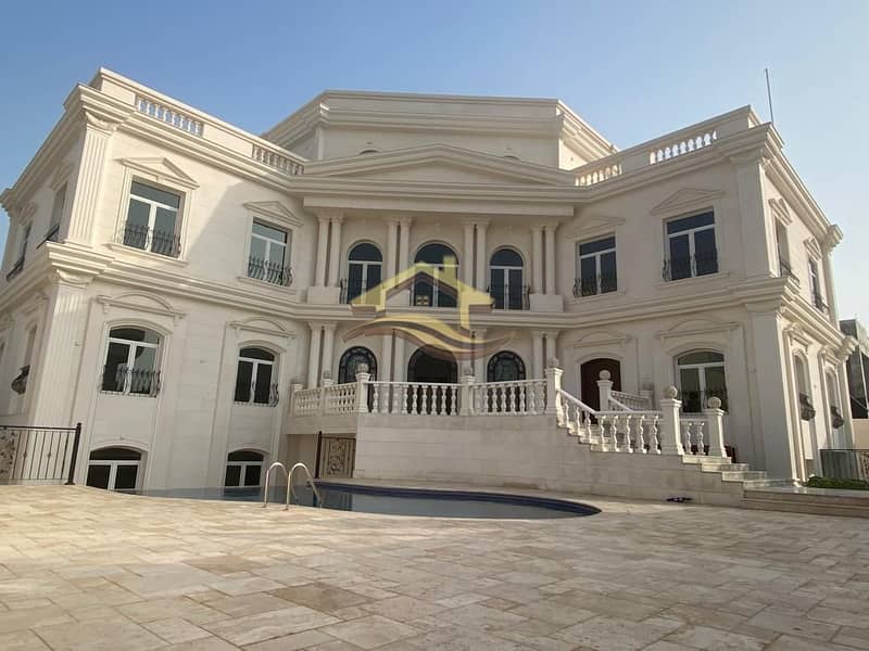 A very luxurious villa for rent in Al Bateen, a great location