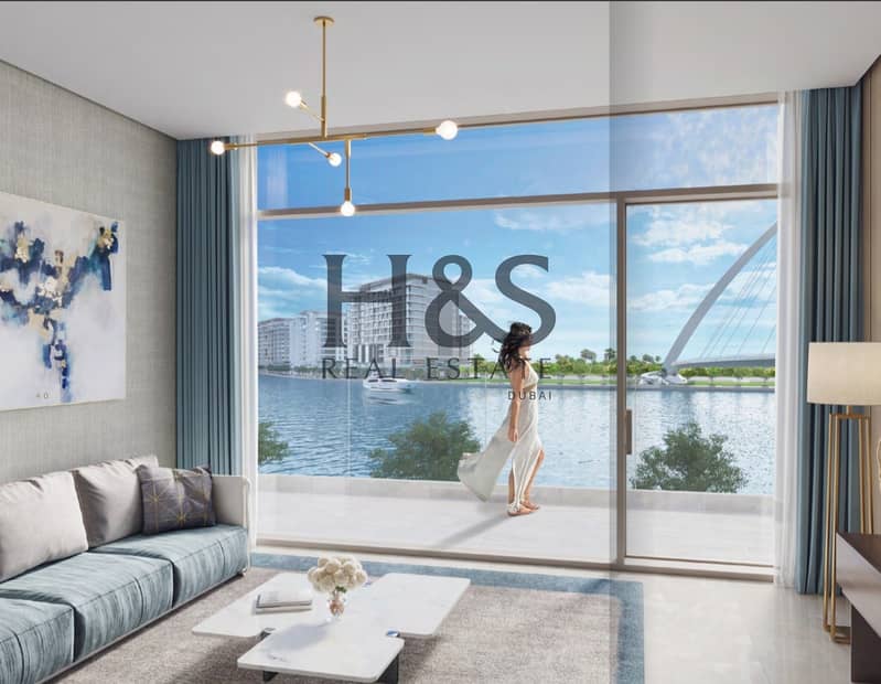 Brand New I Luxurious 2  Beds I Canal Front Residence