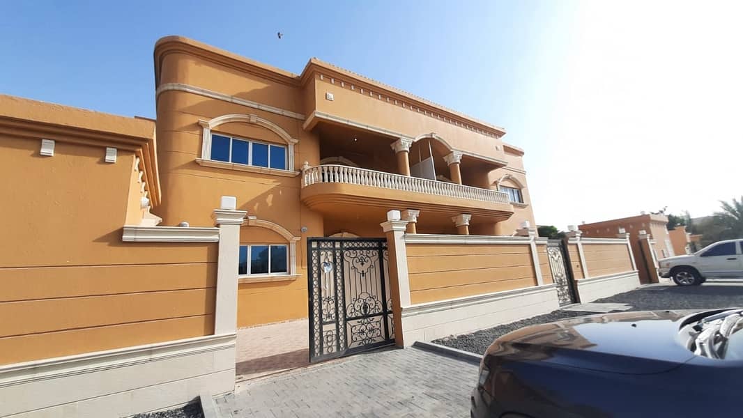 Two-bedroom apartment and a hall with balcony and roof in Khalifa City A