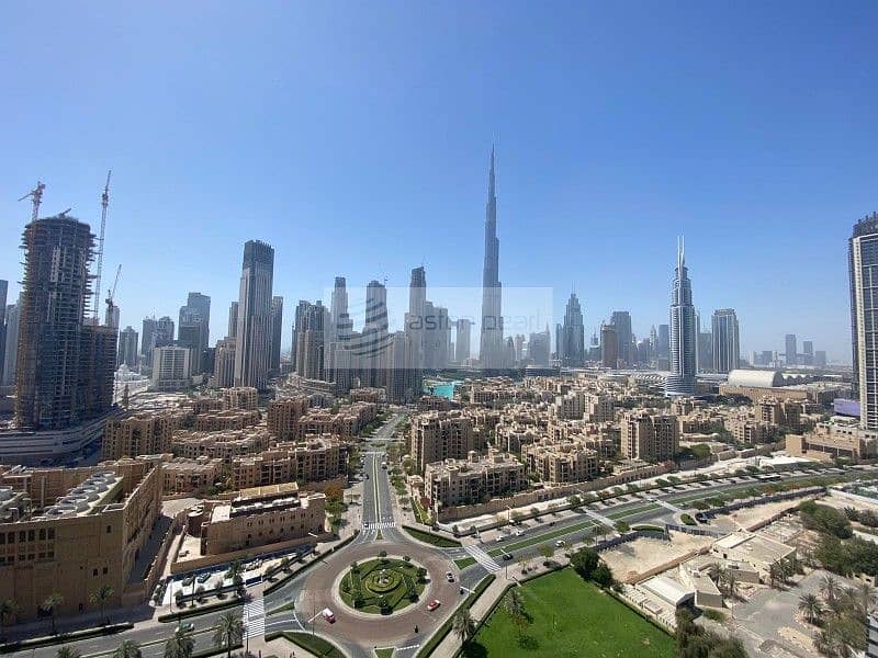 Upgraded | Fully Furnished | Full Burj View | 2 BR