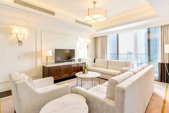 High Floor | Full Burj and fountain view| Luxury Furnished