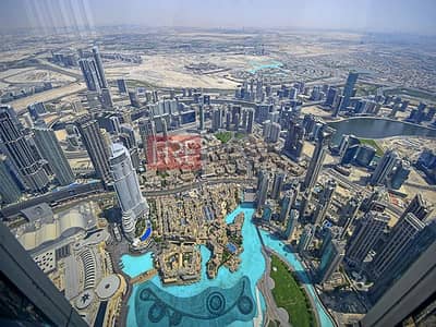 مکتب  للايجار في وسط مدينة دبي، دبي - مکتب في برج خليفة وسط مدينة دبي 1500000 درهم - 5922508