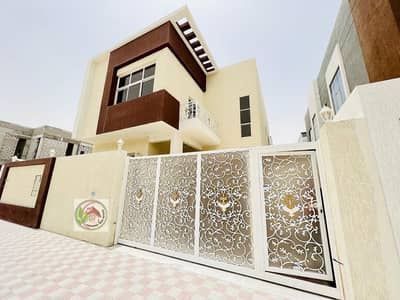 5 Bedroom Villa for Sale in Al Yasmeen, Ajman - Villa for sale in Al-Yasmeen area, with large monsters, without down payment, 100% bank financing directly on the main street, suitable for financing
