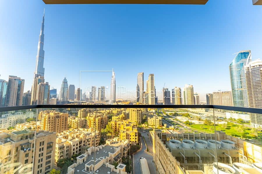 شقة في برج بلفيو 1 أبراج بلفيو وسط مدينة دبي 2 غرف 2500000 درهم - 5959943