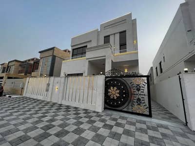 5 Bedroom Villa for Sale in Al Tallah 2, Ajman - I own a villa with a stone face, personal finishing, a minute from the Saudi German Hospital without down payment