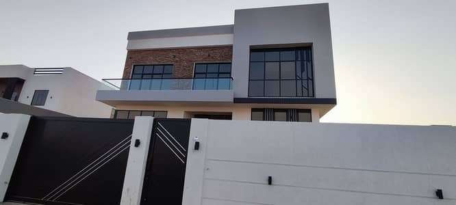 6 Bedroom Villa for Sale in Hoshi, Sharjah - ■ New Super Lux villa for sale excellent location with a tuxedo