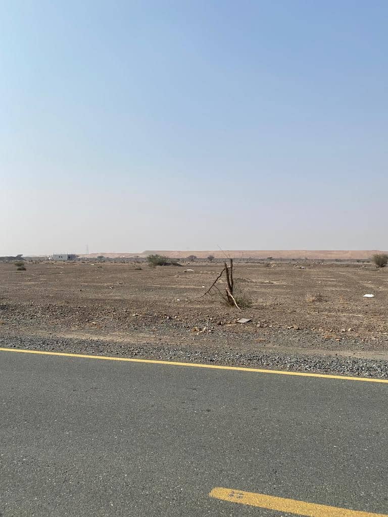 commercial land corner in the main road in AL MANAMA AJMAN