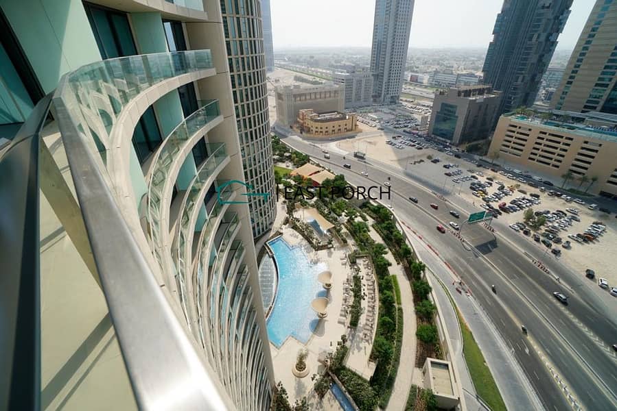 位于迪拜市中心，景观高塔，景观1号高塔 1 卧室的公寓 100000 AED - 5935159