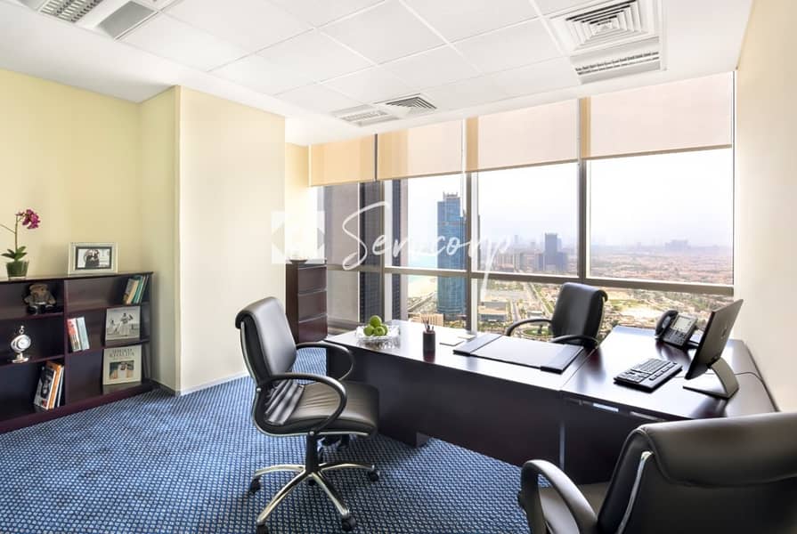 Special Price on Fully Serviced Offices in Etihad Towers