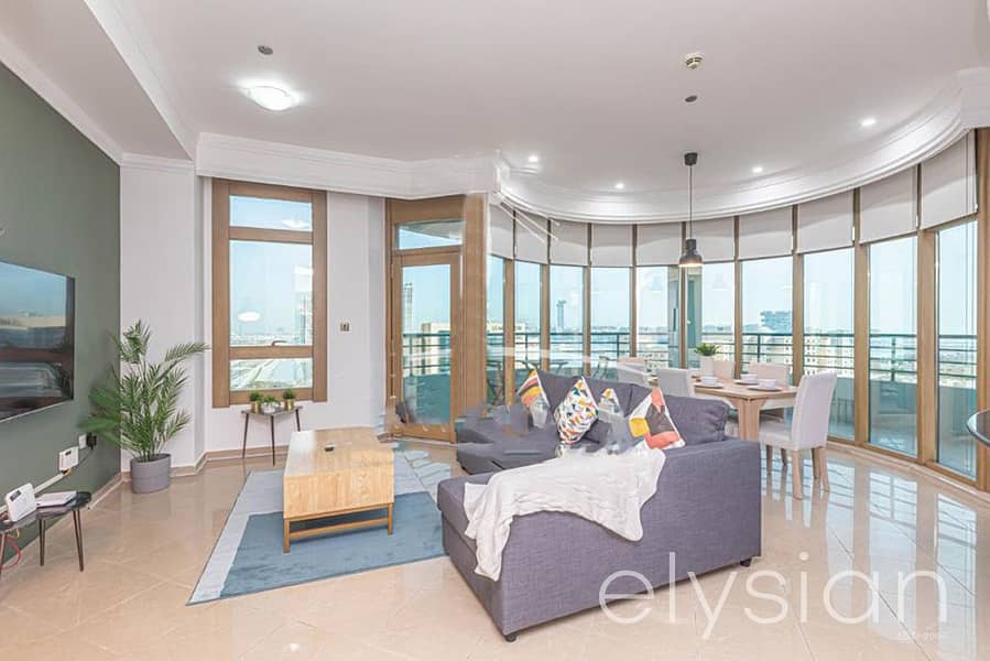 Stunning 2 Bedroom | Dubai Eye and Sea View