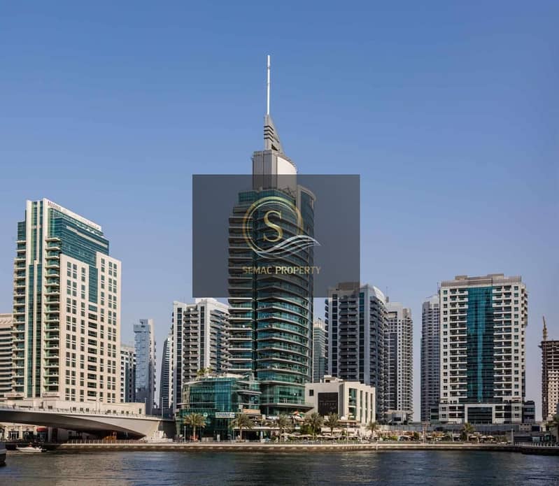 位于迪拜码头，三叉戟海湾大楼 2 卧室的公寓 2000000 AED - 5963557
