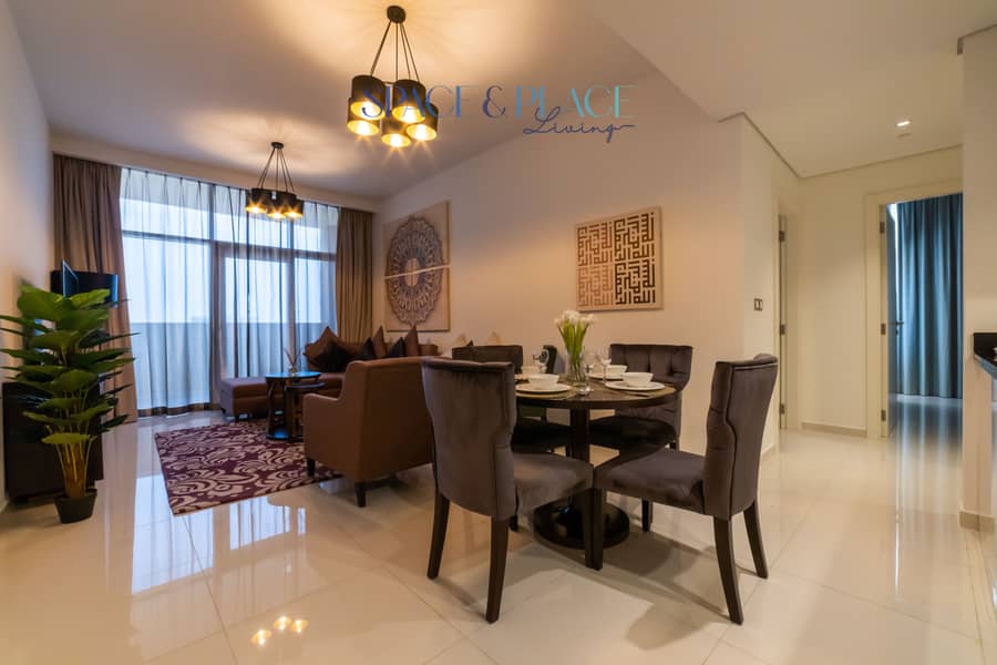 Fully Furnished and Spacious 2 Bedroom Apartment