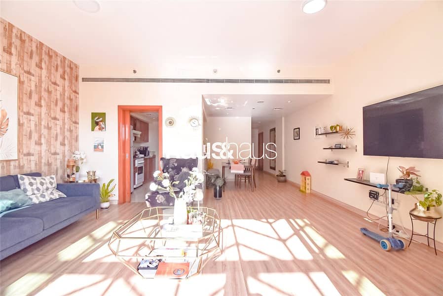 130k Rental | Private Courtyard | 2 Beds + Study
