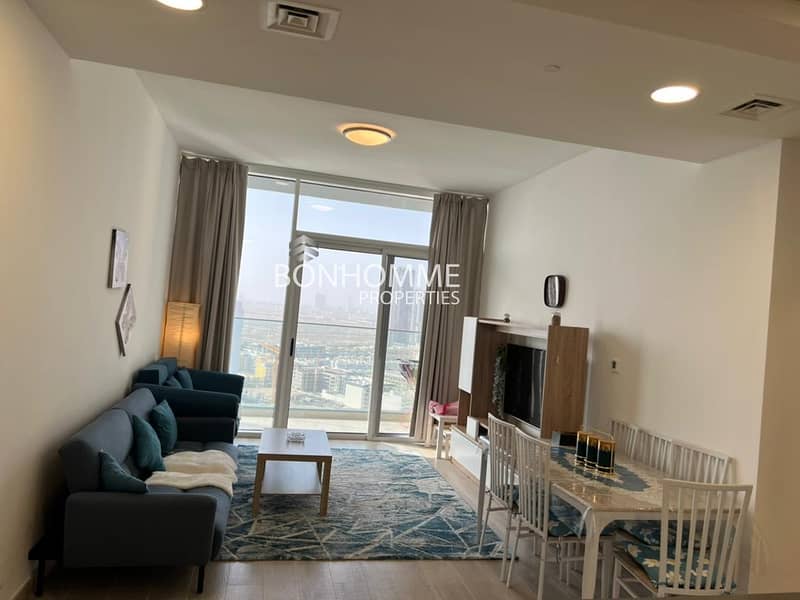 Fully Furnished 1 Bedroom Apartment with the Five Jumeriah View Balcony