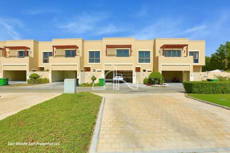 3 Bedroom Villa for Sale in Al Raha Gardens, Abu Dhabi - Vacant Soon Elegant Type S Villa Prime Location