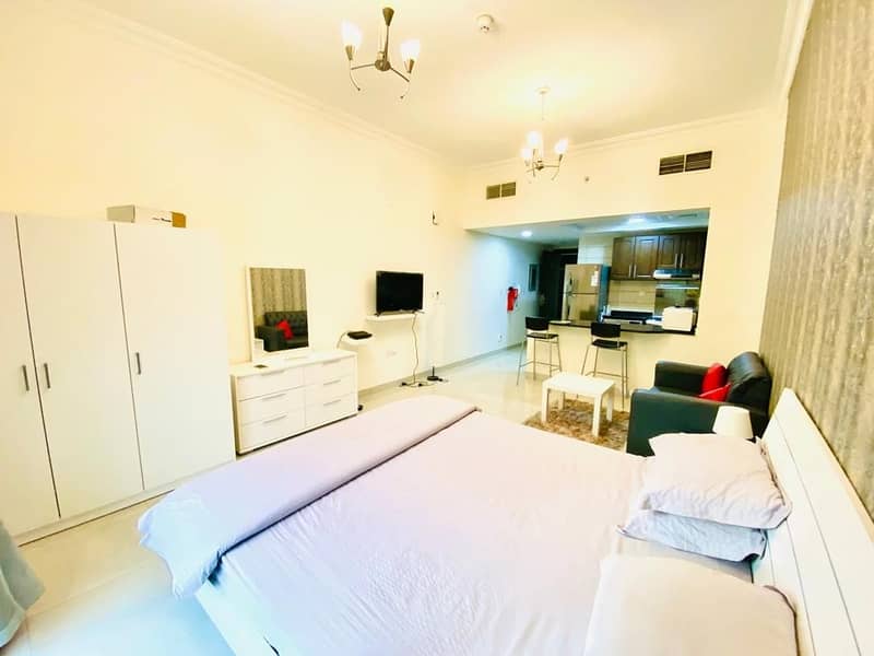 | FURNISHED SPACIOUS STUDIO || JVC  | ALL INCLUSIVE
