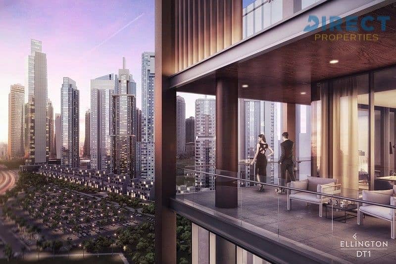 Квартира в Дубай Даунтаун，DT1 Тауэр, 2 cпальни, 4200000 AED - 5905535