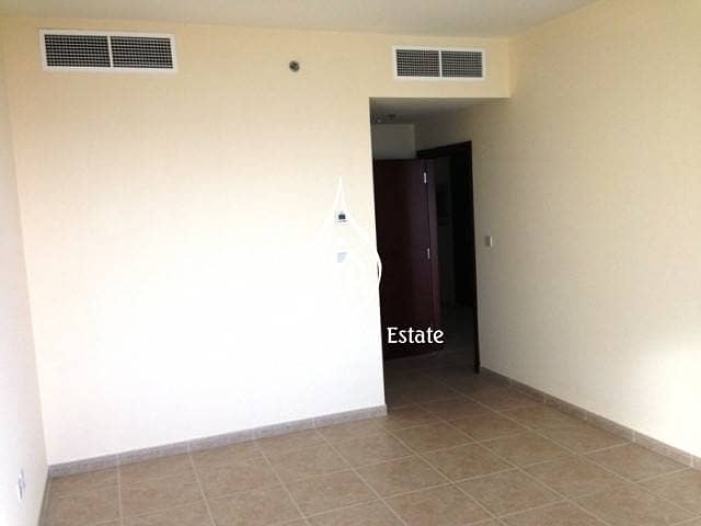 Unfurnished 1 BR|Partial Sea View | 90K