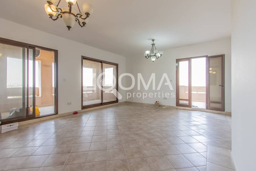 Spacious | 1 beds &study |  Large Terrace