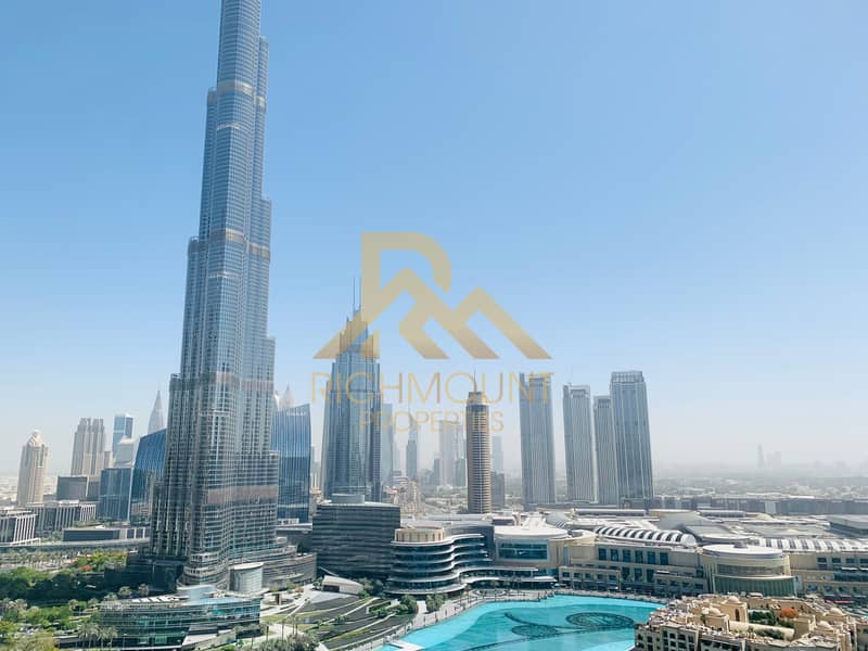 Burj & Fountain View | Bright unit |  Must view