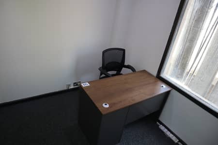 Office for Rent in Al Garhoud, Dubai - Furnished Office Space I Partitioned Office I Deira